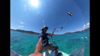 RICOH THETA V Sample video  Kite Surf [upl. by Moyer]