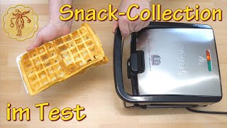 Waffeleisen Snack Collection im Test  funktioniert das [upl. by Tertius514]