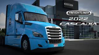 American Truck Simulator 143 Update  Freightliner® 2022 Cascadia [upl. by Htidirrem249]