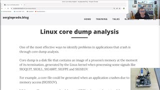 Linux core dump analysis on userspace applications [upl. by Llekcm]