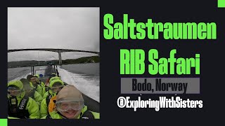 Saltstraumen Maelstrom RIB boat tour in Bodo Norway [upl. by Furlani]