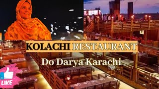 A wonderful night out at DO DARYA karachi 😍❤️🌃 Beautiful view yummiest food🍲❤️ Bohat enjoy kia❤️ [upl. by Haimaj]