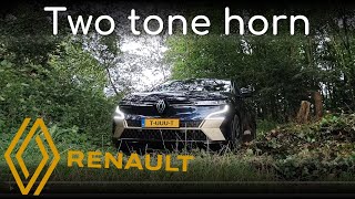 Two tone horn modification Renault Megane etech electric [upl. by Avad]