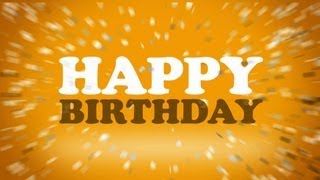 Matt Houston  Happy Birthday Lyrics video officiel [upl. by Nilac]