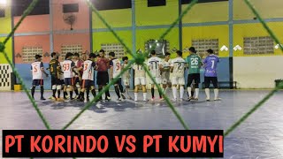 Turnamen FUTSAL Antar Perusahaan PIF1 II RDMP RU V BALIKPAPAN PROJECT 1 PT KORINDO vs PT KUMYI [upl. by Niel]