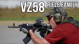 CZ Vz58 Rifle Family History and Modernization [upl. by Feriga]