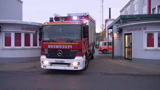 MLWELW CDienst  WLF ABGefahrgut BF Düsseldorf FW 10  Durchsage [upl. by Itsyrk]