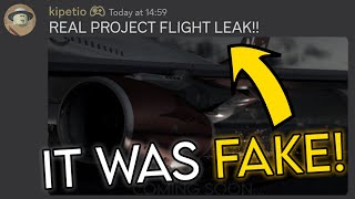 How I FOOLED Project Flight ROBLOX [upl. by Yelsnya]