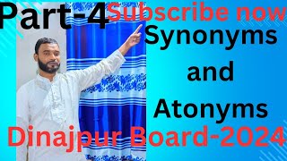 Synonyms and Antonyms Part 4 [upl. by Efren]