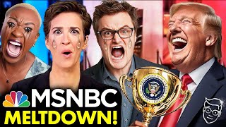 MSNBC MinuteByMinute Meltdown On Election Night 2024  Trump’s Revenge🧂 [upl. by Yraeg841]