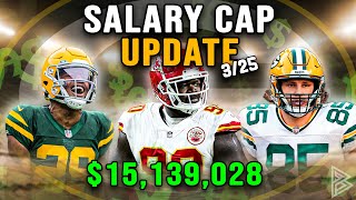 Green Bay Packers Salary Cap Update 325  Rasul Tonyan Reed Deals [upl. by Norra67]