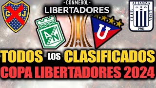 Todos los EQUIPOS PARTICIPANTES de la COPA LIBERTADORES 2024  Clubes debutantes y gigantes afuera [upl. by Mccully]