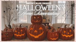 HALLOWEEN DECORATE WITH ME 2024  HALLOWEEN DECORATION IDEAS  SPOOKY AND NOSTALGIC DECOR [upl. by Neirod]