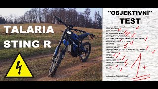 OBJEKTIVNÍ TEST TALARIA STING R VLOG11 [upl. by Ardeed921]