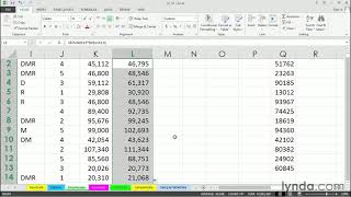 Excel Tutorial  Copy data or formulas down a column instantly [upl. by Kenyon]