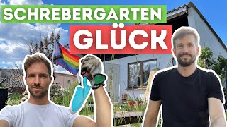 Garten Vlog 53 Schrebergarten Glück im Mai  Gartenrundgang bei Kleingarten Nachbarin Gitti [upl. by Burnham]