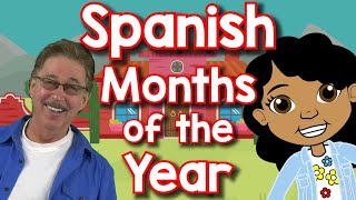 Spanish Months of the Year  Doce Meses del Año  Jack Hartmann [upl. by Akins]