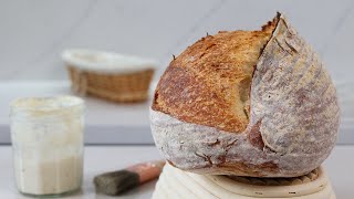 How I Make Sourdough Bread Every Day In LESS Than 30 Minutes handson time [upl. by Driscoll710]