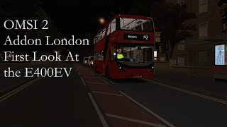 OMSI 2 Addon London First Look at The BYD Enviro400EV City Route N2  Crystal Palace  Brixton [upl. by Anemix]