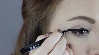 Kolay Eyeliner Nasil Cekilir Easy Tips for Applying Eyeliner  Aslı Özdel [upl. by Stanway]