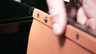 How to fit a file rail on a Bisley Drawer unit  by Bisley How To [upl. by Lodie]