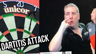 Darts Player QUITS Sport After Dartitis Attack [upl. by Ebanreb]