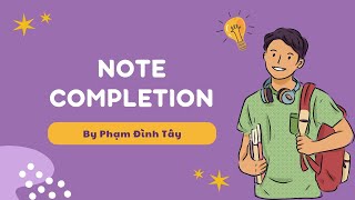 Note Completion  Short Story Competition [upl. by Icaj]