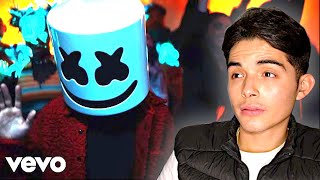 Marshmello x Nancy Ajram  Sah Sah REACTION [upl. by Salomone]