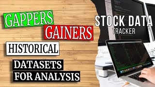 Tracking past Gappers and Gainers  Historical data for your analysis [upl. by Kessia750]