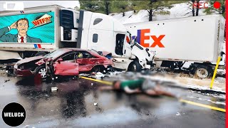 Tragic Moments 30 Most Shocking And Devastating Car Crashes  BEST OF USA amp Canada Accidents [upl. by Isied423]