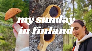 sunday vlog  matcha nature amp cozy dinner [upl. by Nodnyl]