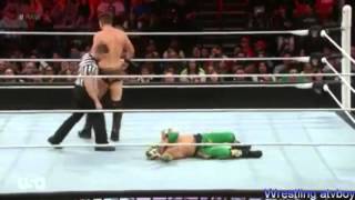 WWE Kalisto vs The miz raw 1252016 [upl. by Rotberg]