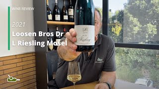 Wine Review Loosen Bros Dr L Riesling Mosel 2021 [upl. by Nedak85]