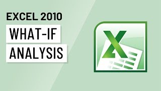 Excel 2010 WhatIf Analysis [upl. by Kcitrap850]