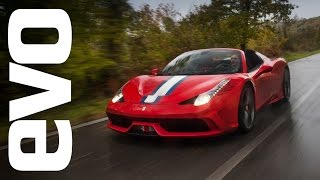 Ferrari 458 Speciale Aperta  evo REVIEWS [upl. by Acirtap]