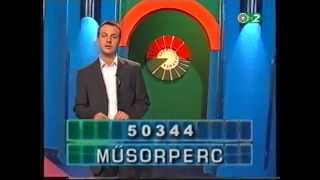 TV2 Utolsó Szerencsekerék 1798 adás 2001 nyár [upl. by Melia]