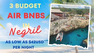 AIR BNBs in Negril as low as 42 USD per night [upl. by Alrrats]