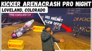 Cased So Hard His Helmet Blew Off Kicker AX RD 4 Loveland Colorado [upl. by Kreiker]