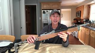 Ruger Mini 14 History and ATM Folding Stock Review and Install [upl. by Davide220]