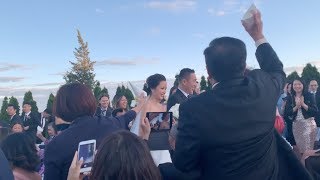 VLOG Wedding on the Water ampCity Hall Jerlyn Phan [upl. by Earissed781]