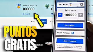 🎁 Microsoft Rewards HACK  Cómo Obtener PUNTOS GRATIS en Microsoft Rewards MUY FÁCIL [upl. by Barron]