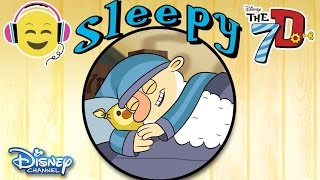 The 7D  Sleepy Song  Official Disney Channel UK [upl. by Kcirreg]