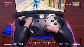 Fortnite Xbox Elite 2 Controller Handcam Gameplay  BEST PRO Paddle Binds 🎮 [upl. by Gnuy899]