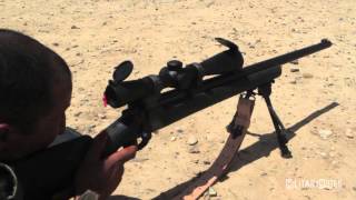 ANA Sniper training with M24 SWS Sniper Weapon System [upl. by Onilatac83]