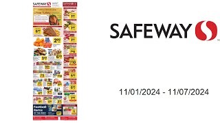 Safeway Weekly Ad US  11012024  11072024 [upl. by Wolsky]