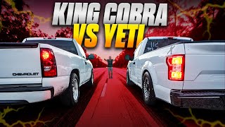 SINGLE TURBO SILVERADO VS TWIN TURBO COYOTE F150 [upl. by Schecter813]