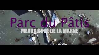 Parc du Pâtis Meaux  Crue De La Marne Dji Mavic Pro [upl. by Eiramana]