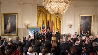 President Obama Awards the Medal of Honor [upl. by Medeah906]