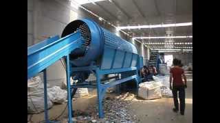 PET ŞİŞE GERİ DÖNÜŞÜM HATTI  PET RECYCLING LINE  HAYRABOLU2012 [upl. by Cita]