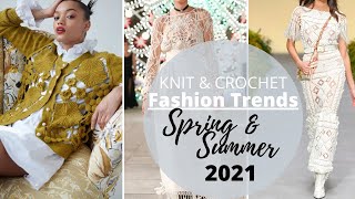 Fashion Trends SpringSummer 2021 Knitwear [upl. by Aryek]